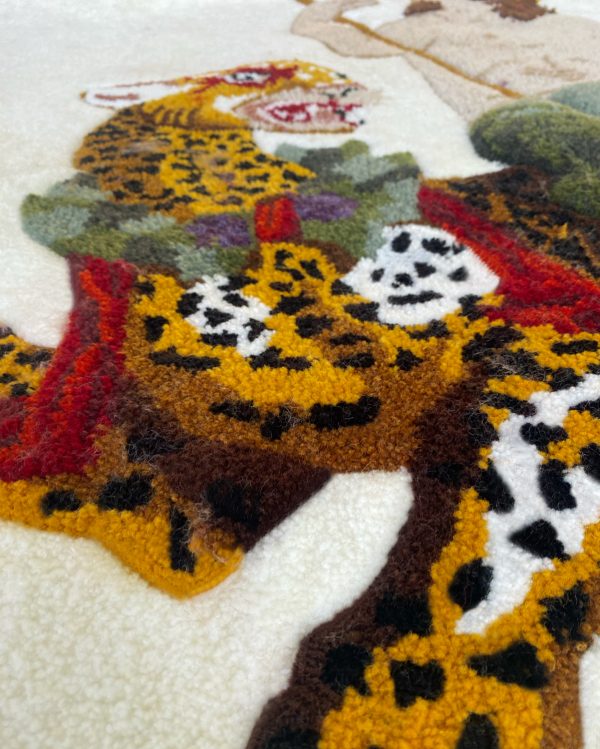 Zoom de Bacchus Leopardum Vectus