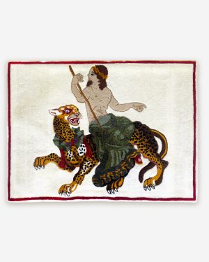 Bacchus Leopardum Vectus