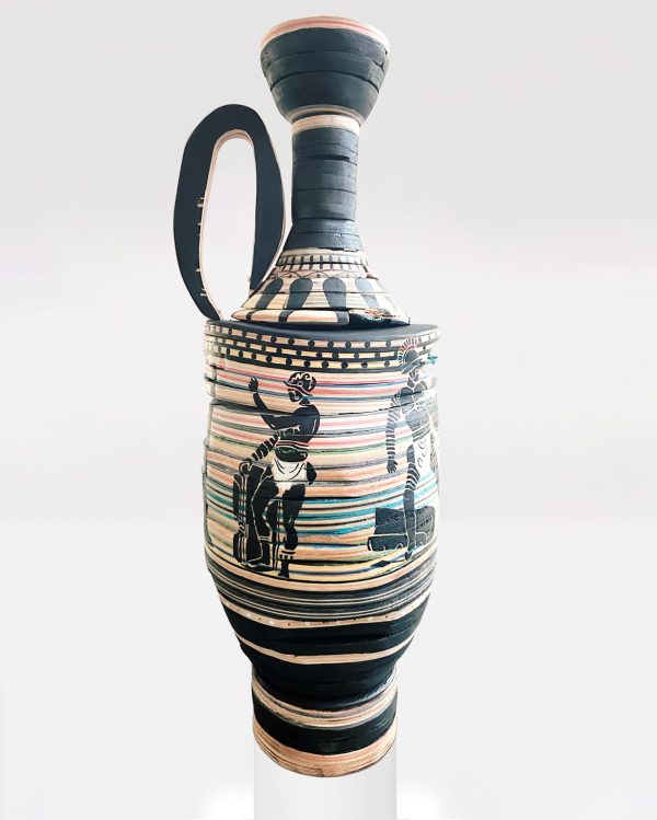 Secutor disciplina 3D lekythos vue complète