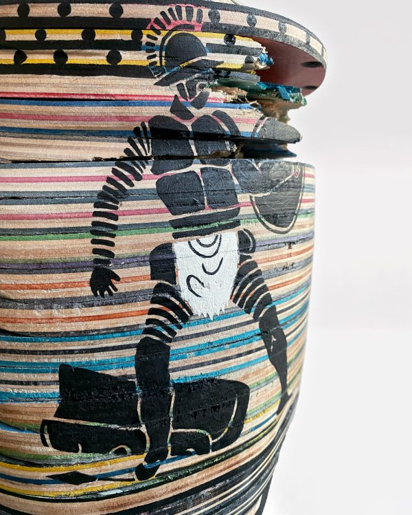Secutor disciplina 3D lekythos zoom
