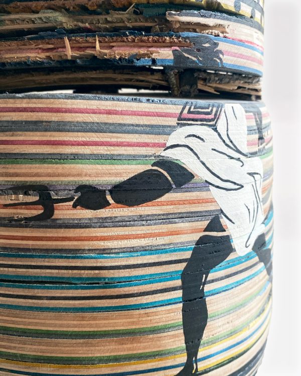 Secutor disciplina 3D lekythos zoom